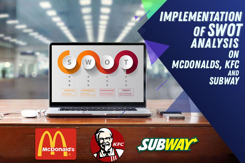 implementation of swot analysis on mcdonalds, kfc and subway