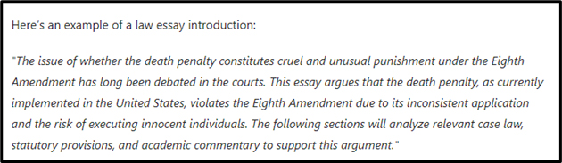 law-essay